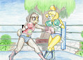 Isabelle vs Digby by Dcheese