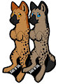 Spotted Hyena Bookmarks