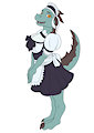 Kobold Maid Outfit Commission