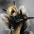 Naruto draw as furry by Marinxxvxxz