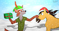 Robin Hood and Spirit - AS Secret Santa entry