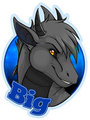 Biggy badge (dragon)