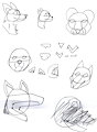 MFF Sketching Panel Head Doodles