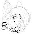 Bday sketch of Blazie