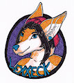 Stained Glass Style Headshot Badge: Lexxeck