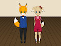 Bosky and Gipsi as Dear Daniel and Hello Kitty