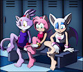 Sonic Girls' Itchy Feet by zeiramzero