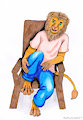 Lion in a Chair