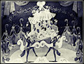 Busby Berkeley Dancers-Black And White