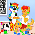 Becoming an Oooey! (art)