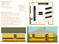Architectural Drawing of Kagiso Genet's Liquor Store.
