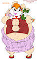 Vanilla - Lovely Fatty Mother Rabbit by Habbodude