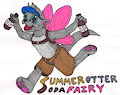 COM: Con-Badge - Summerotter Soda Fairy [Colored]