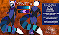 Xentra's ref sheet by Kitsuneskyy