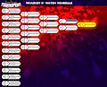 Bracket 2 Tournament Schedule