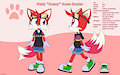 RoseBuster the Fox reference (Mobian/Sonic) by rosebuster