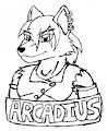 COM: Arcadius_J_Silvermane Badge  (Sketch)