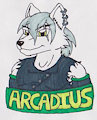 COM: Arcadius_J_Silvermane Badge  (Color)