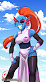 Undyne the cosplayer..