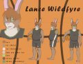 Commission: Ref sheet for Lance Wildfyre 