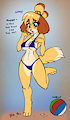 Isabelle's New Swimsuit by fluffKevlar