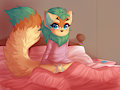 Hanging Out In Bed by Wolf