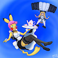 Sallie and Nadette, XTREME Maids by phallen1