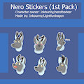 [1$ Telegram Stickers Commission]  Nero Stickers (1st pack)