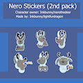 [1$ Telegram Stickers Commission] Nero Stickers (part 2)