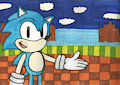 Classic Sonic in Green Hill Zone!