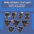[1$ Telegram Stickers Commission]  Bella stickers (Part 2)