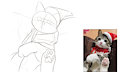Suzume cat - animated W.I.P.