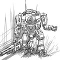 SketchComm 55555tex: Atlas Titan Inbound