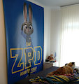 Giant Judy Hopps poster