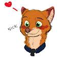 Nick Wilde by Bow