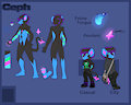 Ceph ref sheet (SFW) (by Sioteru) by fennyflametail