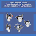 [1$ Telegram Stickers Commission]  Alpha