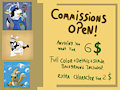 Commissions OPEN! Spread the word!