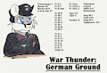 War Thunder German Ground
