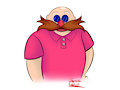 Eggman's Pink Polo Shirt