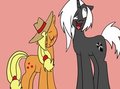 Applejack meets High Cross