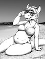 Toni: At the Beach by Dharken