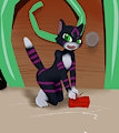 Fur Fun ~ Black Cat by kamperkiller