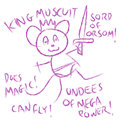 King Muscuit (doodle)