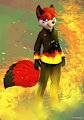 Fire kitsune