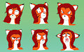 Odile's Expression Sheet 1