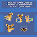 [1$ Telegram Stickers Commission] Bronze (Part 2)