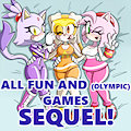 [April Fools'] All Fun and (Olympic) Games Sequel- Right There, Ride On! Cover