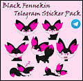Black Fennekin Telegram Sticker Pack by BlackFennekin