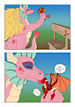 Dragon Kiss Comic Commission